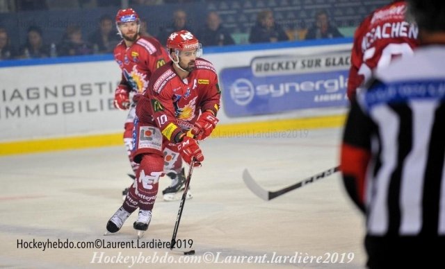 Photo hockey match Grenoble  - Chamonix  le 24/09/2019