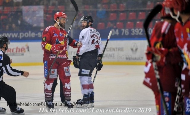 Photo hockey match Grenoble  - Chamonix  le 24/09/2019