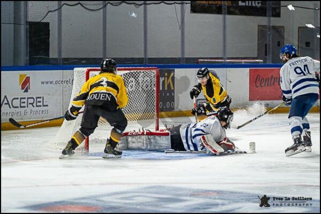 Photo hockey match Rouen II - Paris (FV) le 28/09/2019