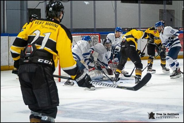 Photo hockey match Rouen II - Paris (FV) le 28/09/2019
