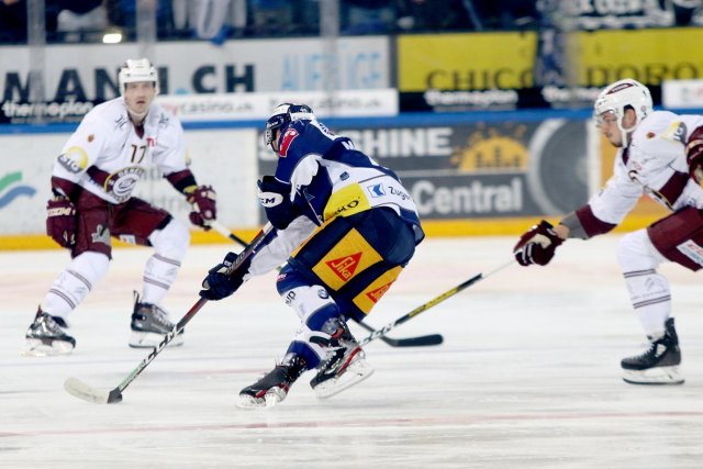 Photo hockey match Zug - Genève le 01/10/2019