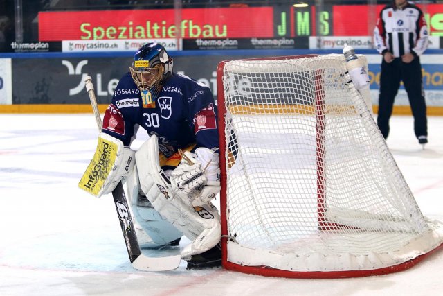Photo hockey match Zug - Genève le 01/10/2019
