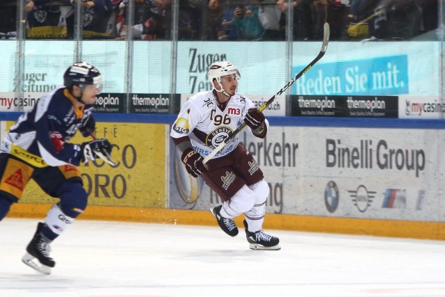 Photo hockey match Zug - Genève le 01/10/2019