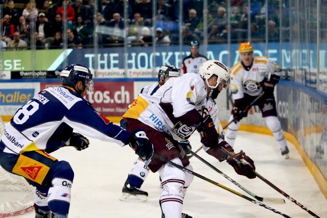 Photo hockey match Zug - Genève le 01/10/2019