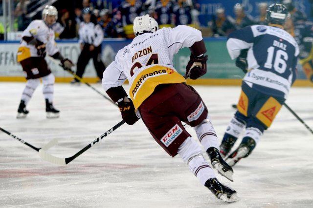 Photo hockey match Zug - Genève le 01/10/2019