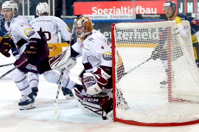 Photo hockey match Zug - Genève le 01/10/2019