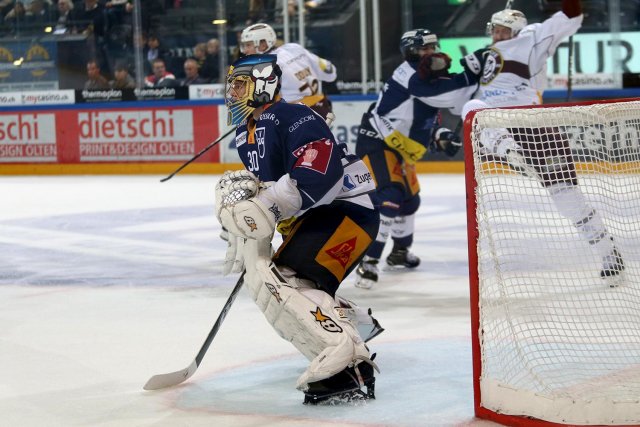 Photo hockey match Zug - Genève le 01/10/2019