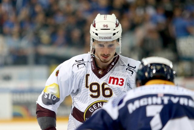 Photo hockey match Zug - Genève le 01/10/2019