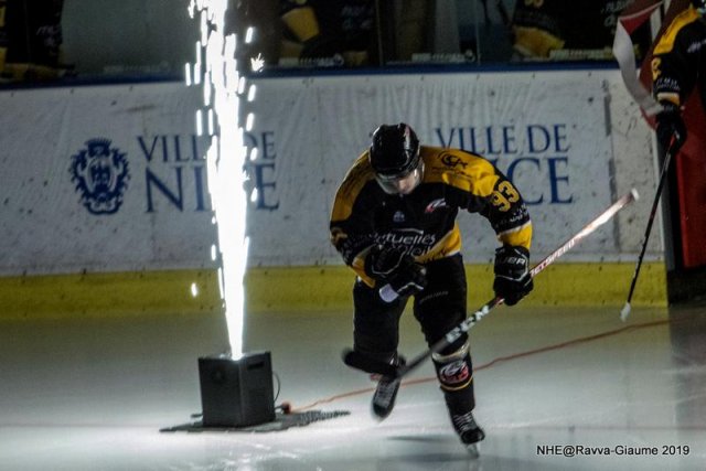 Photo hockey match Nice - Chamonix  le 01/10/2019