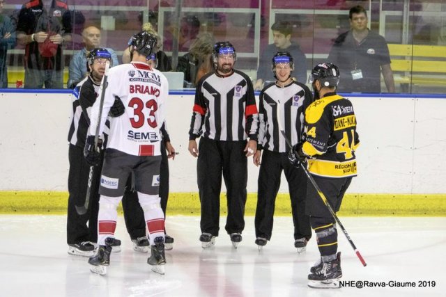 Photo hockey match Nice - Chamonix  le 01/10/2019