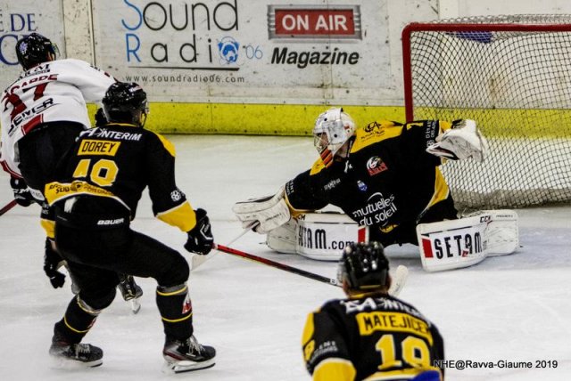Photo hockey match Nice - Chamonix  le 01/10/2019