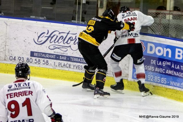 Photo hockey match Nice - Chamonix  le 01/10/2019