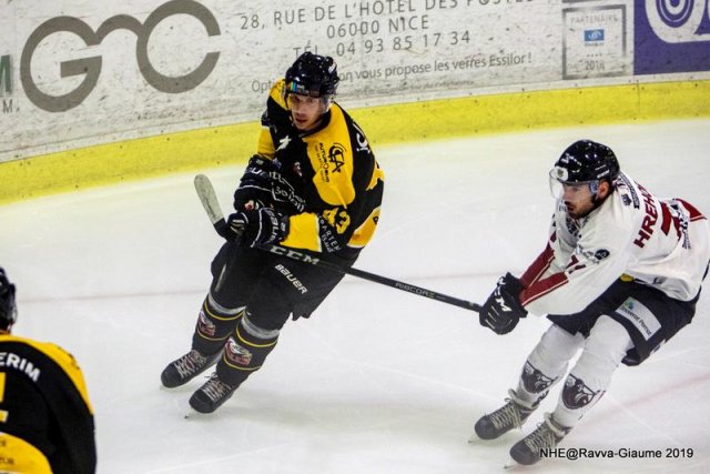 Photo hockey match Nice - Chamonix  le 01/10/2019