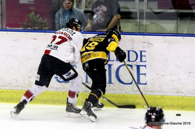 Photo hockey match Nice - Chamonix  le 01/10/2019