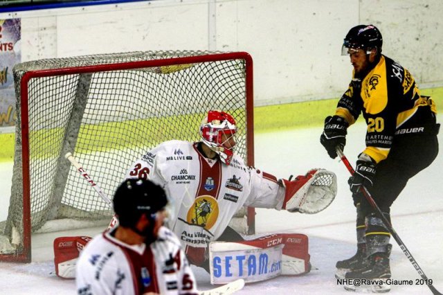 Photo hockey match Nice - Chamonix  le 01/10/2019