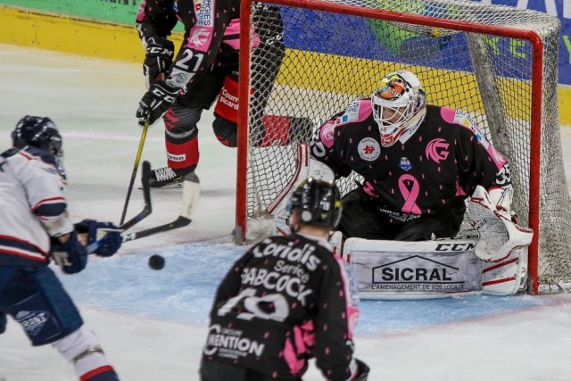 Photo hockey match Amiens  - Angers  le 01/10/2019