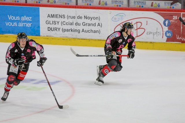 Photo hockey match Amiens  - Angers  le 01/10/2019