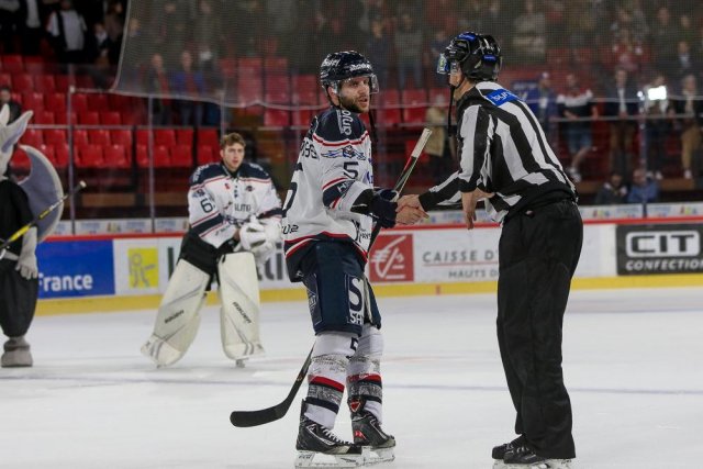 Photo hockey match Amiens  - Angers  le 01/10/2019