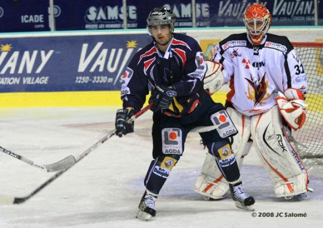 Photo hockey match Grenoble  - Tours  le 19/12/2007