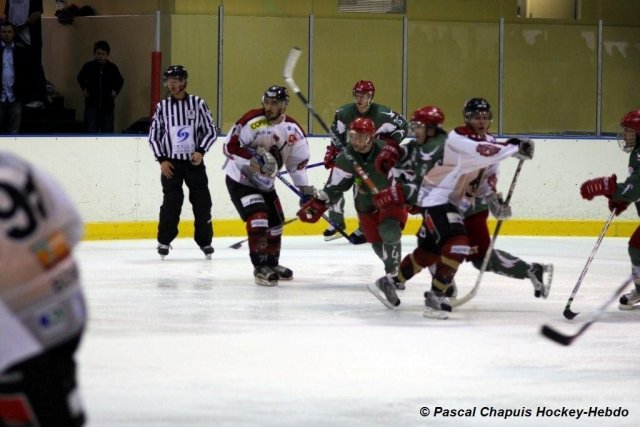 Photo hockey match Cergy-Pontoise - Bordeaux le 04/04/2009
