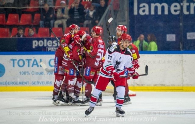 Photo hockey match Grenoble  - Anglet le 06/10/2019