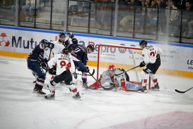 Photo hockey match Angers  - Chamonix  le 08/10/2019