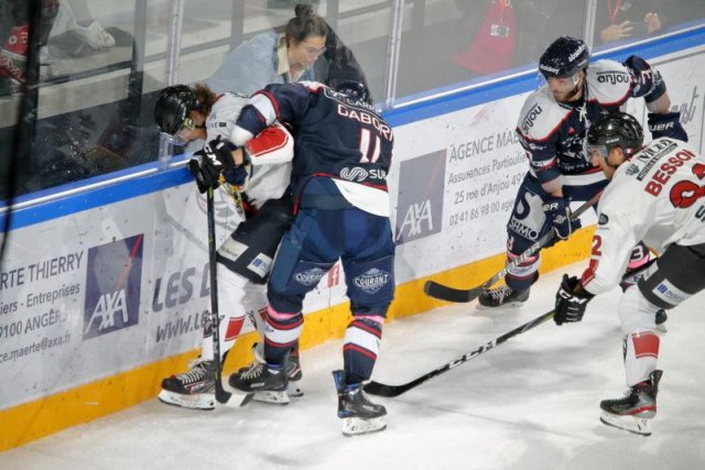 Photo hockey match Angers  - Chamonix  le 08/10/2019