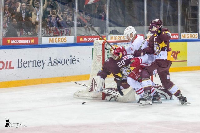 Photo hockey match Genève - Lausanne le 18/10/2019