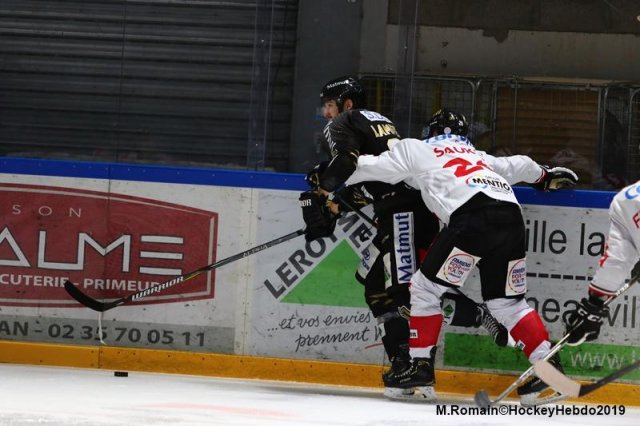 Photo hockey match Rouen - Amiens  le 18/10/2019