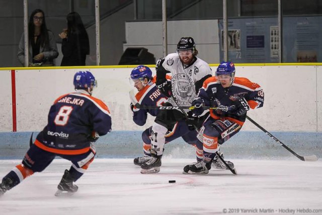 Photo hockey match Clermont-Ferrand - Nantes le 19/10/2019