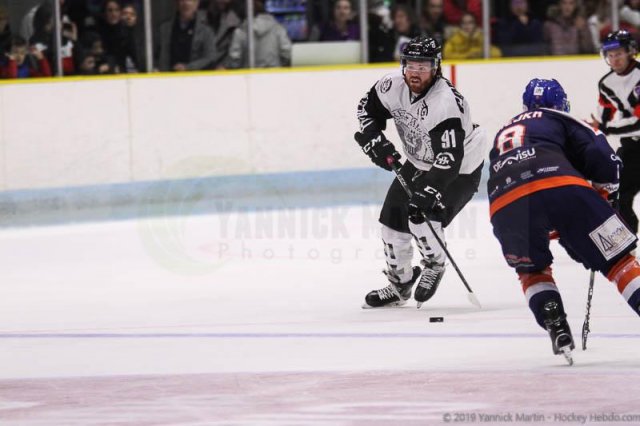 Photo hockey match Clermont-Ferrand - Nantes le 19/10/2019