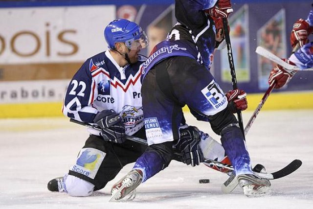 Photo hockey reportage D2 : PO - Lyon vs Brest en images
