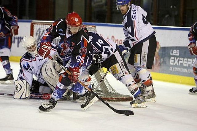 Photo hockey reportage D2 : PO - Lyon vs Brest en images