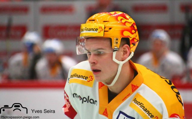Photo hockey match Lausanne - Zug le 22/10/2019