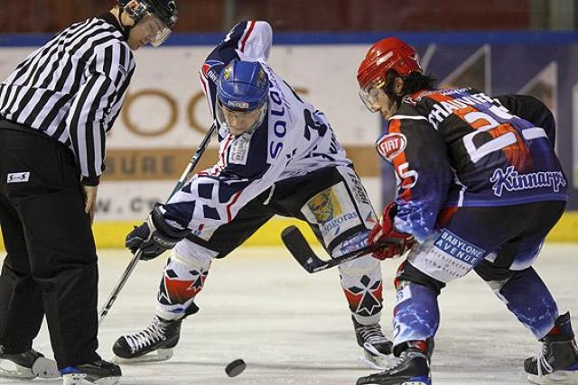 Photo hockey reportage D2 : PO - Lyon vs Brest en images