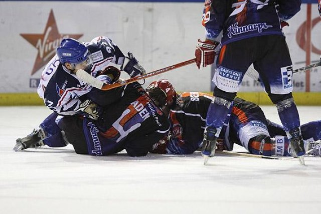 Photo hockey reportage D2 : PO - Lyon vs Brest en images