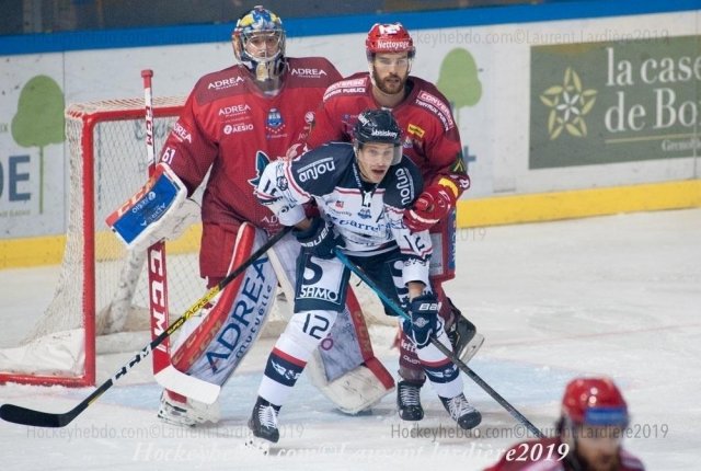 Photo hockey match Grenoble  - Angers  le 25/10/2019