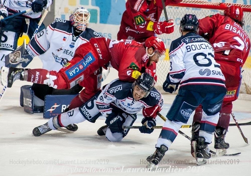 Grenoble  5 - 4 Angers 