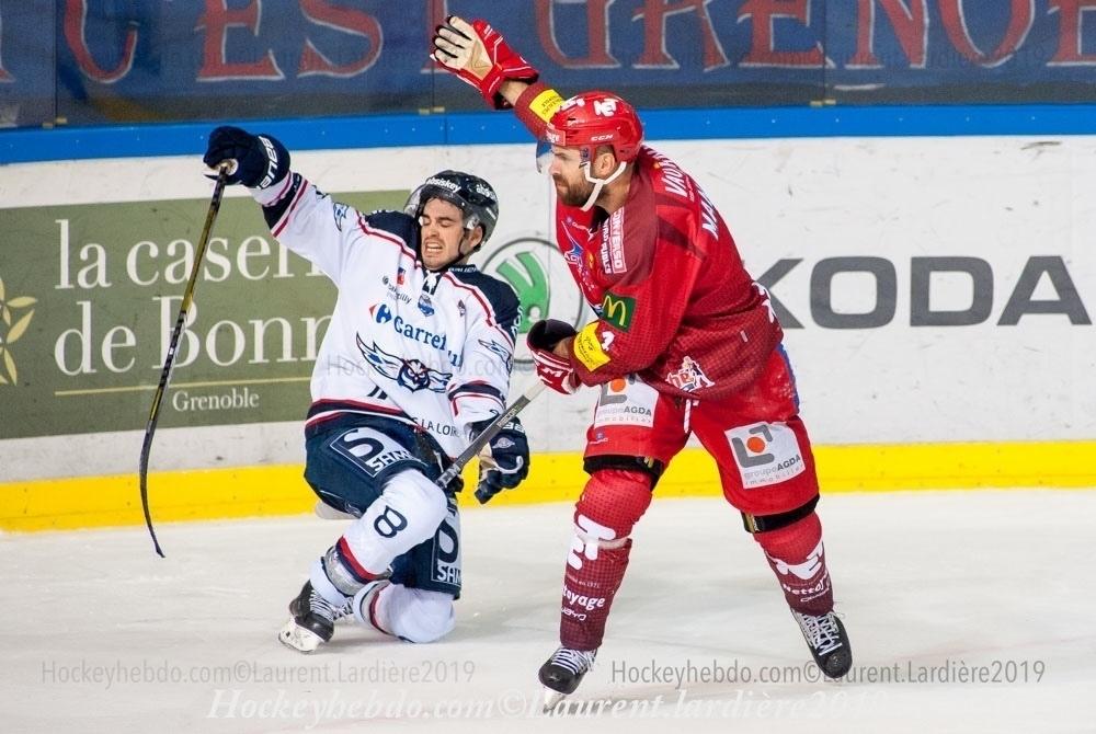 Grenoble  5 - 4 Angers 