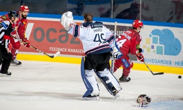 Photo hockey match Grenoble  - Angers  le 25/10/2019