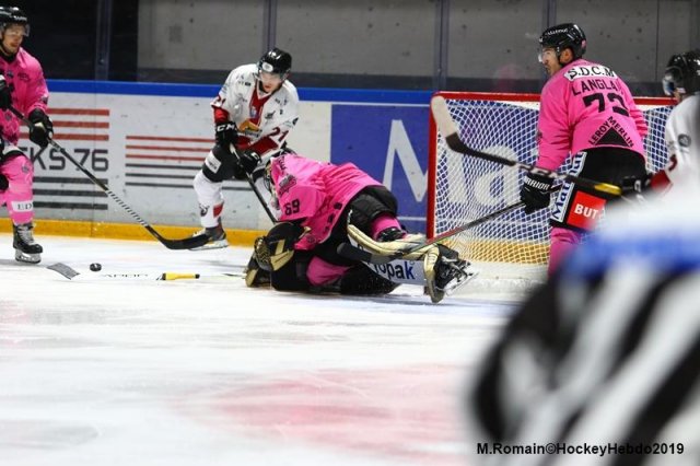 Photo hockey match Rouen - Chamonix  le 25/10/2019
