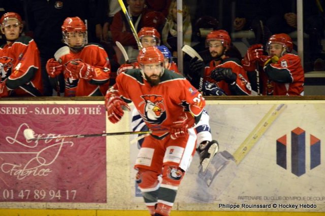 Photo hockey match Courbevoie  - Paris (FV) le 26/10/2019