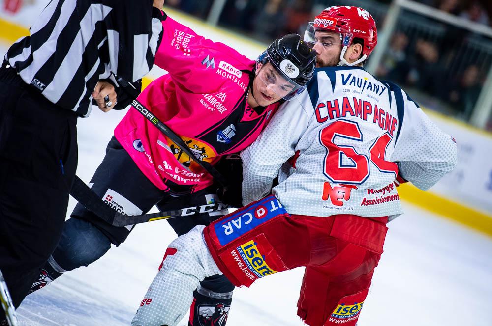 Chamonix  3 - 6 Grenoble 