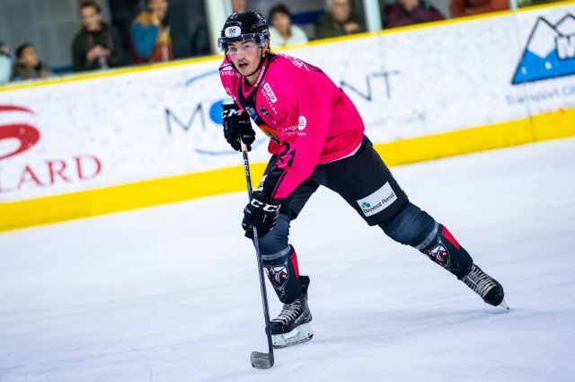 Photo hockey match Chamonix  - Grenoble  le 29/10/2019