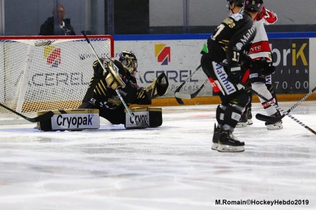 Photo hockey match Rouen - Briançon  le 31/10/2019