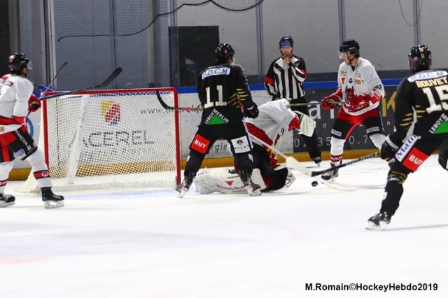 Photo hockey match Rouen - Briançon  le 31/10/2019