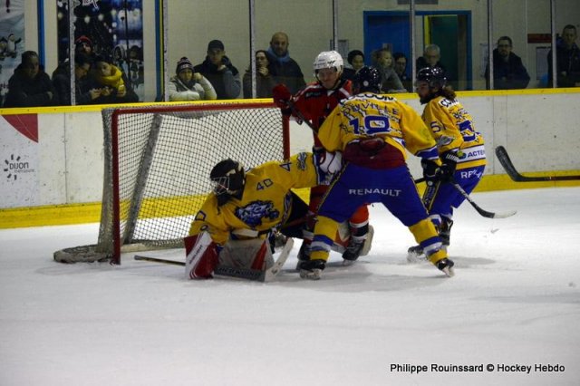 Photo hockey match Dijon  - Compiègne le 02/11/2019