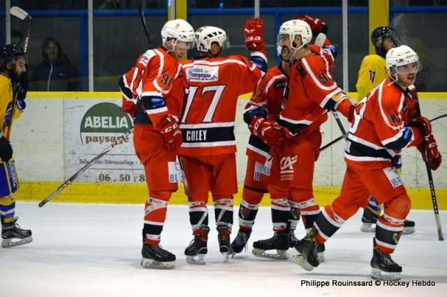 Photo hockey match Dijon  - Compiègne le 02/11/2019