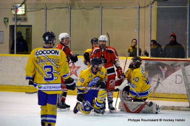 Photo hockey match Dijon  - Compiègne le 02/11/2019