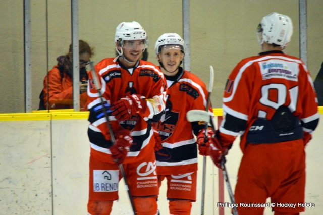 Photo hockey match Dijon  - Compiègne le 02/11/2019